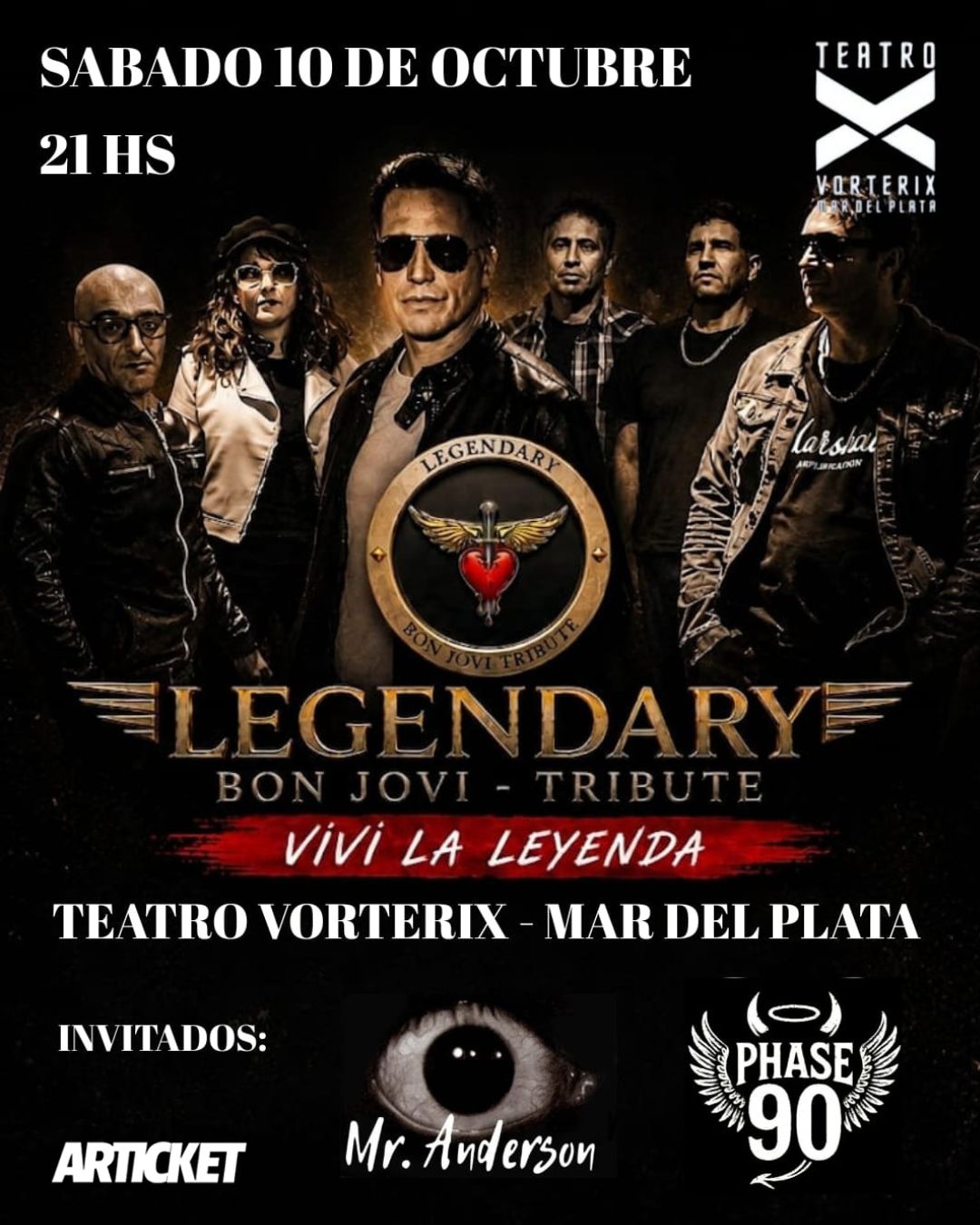 LEGENDARY - BON JOVI TRIBUTE EN VORTERIX